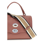 Multicolor Calf Leather Bos Taurus Handbag
