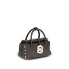 Brown Calf Leather Bos Taurus Handbag