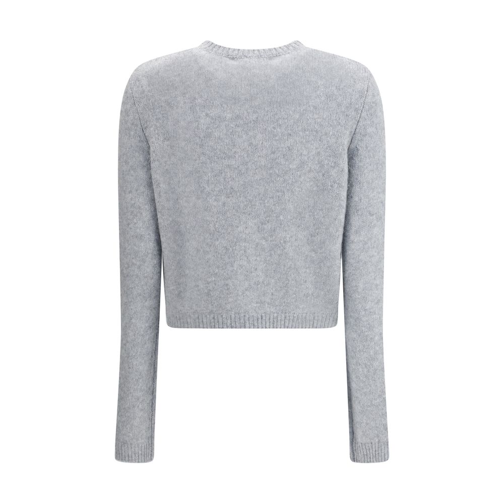 Gray Cashmere Cardigan