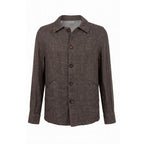Grey Linen Men's Jacket