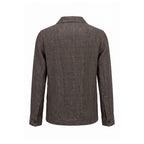 Grey Linen Men's Jacket