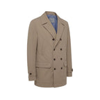 Brown Cotton Men's Jacket