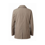 Brown Cotton Men's Jacket