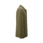 Green Nylon Men Jacket