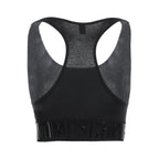 Black Cotton Sport Bra