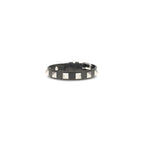 Black Calf Leather Bos Taurus Bracelet
