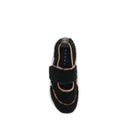 Black Polyamide Athletic Sneakers