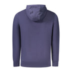 Blue Cotton Men's Hoodie