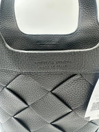 BOTTEGA VENETA Small DIAGO Black Handbag