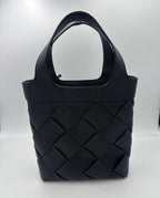 BOTTEGA VENETA Small DIAGO Black Handbag