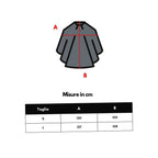 Black Polyester Trench Coat