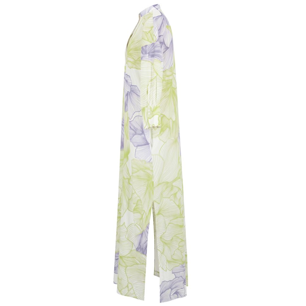 Green Cotton Women Dress