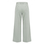 Green Cotton Women Pants