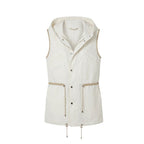 White Cotton Women Jacket