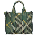 Green Fabric Handbag