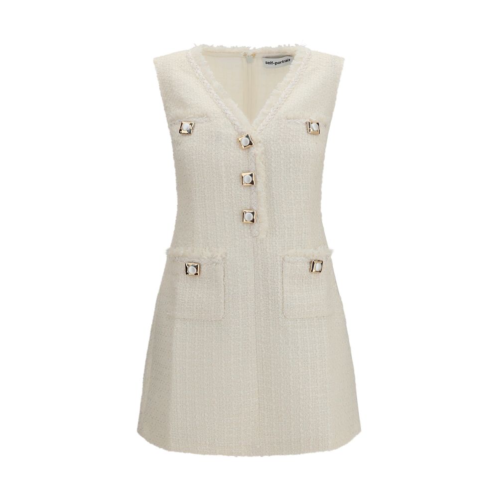 Beige Polyamide Casual Dress