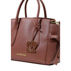 Brown Polyethylene Handbag
