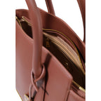 Brown Polyethylene Handbag