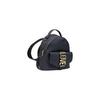 Black Polyethylene Backpack