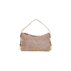Beige Polyester Handbag