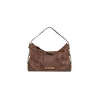 Brown Polyester Handbag