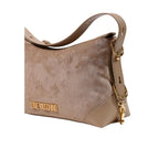 Beige Polyester Handbag