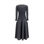 Gray Polyamide Casual Dress