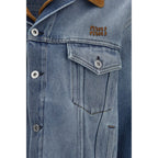Blue Cotton Denim Jacket