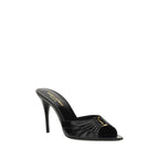 Black Lamb Ovis Aries Aries Stiletto Heel Sandals