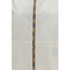 White Polyamide Shell Jacket