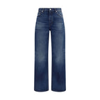 Blue Cotton Jeans Denim
