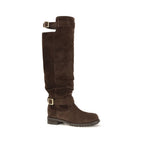 Brown Calf Leather Bos Taurus Over The Knee