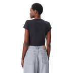 Black Cotton T-Shirt