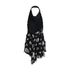 Black Silk Scarf