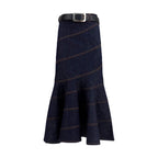 Blue Denim Skirt