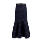 Blue Denim Skirt