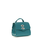 Bicolor Calf Leather Bos Taurus Shoulder Bag