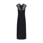 Black Silk Cocktail Dress