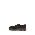 Brown Calf Leather Bos Taurus Sneakers