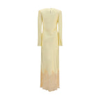 Bicolor Viscose Cocktail Dress