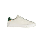 White Polyurethane Men's Sneaker