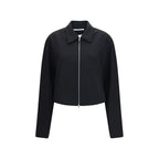 Black Wool Oves Aries Full-Length Jacket