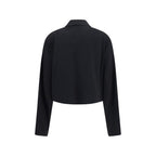 Black Wool Oves Aries Full-Length Jacket