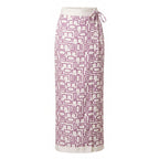 Purple Silk Women Pants