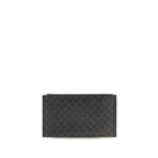 Black Fabric Clutch Bag