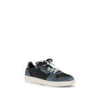 Multicolor Nubuc Leather Low Top Sneakers