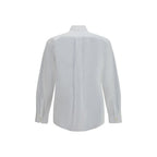 White Lyocell Dress Shirt