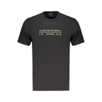 Black Cotton Men's T-Shirt