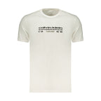 White Cotton Men's T-Shirt