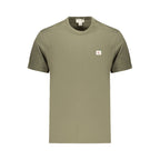 Green Cotton Men's T-Shirt